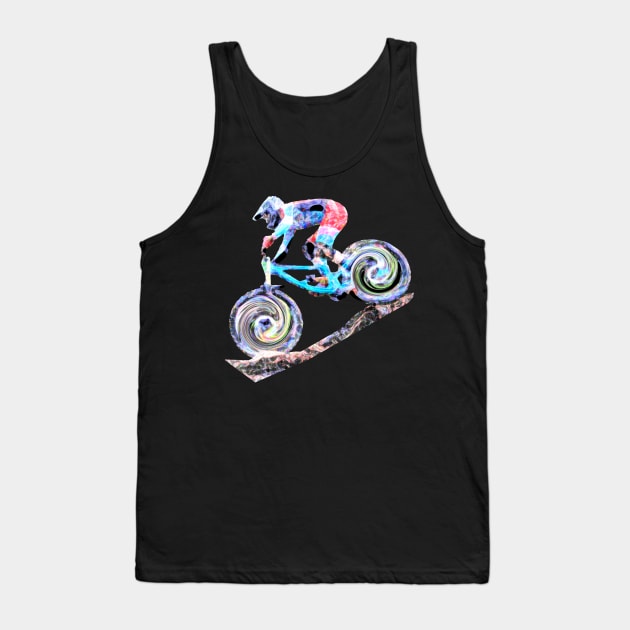 mtb bmx downhill Tank Top by rickylabellevie